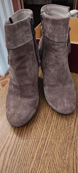 Ботинки замшевые натуральные