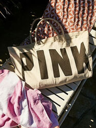 Містка бавовняна сумка Victorias Secret PINK