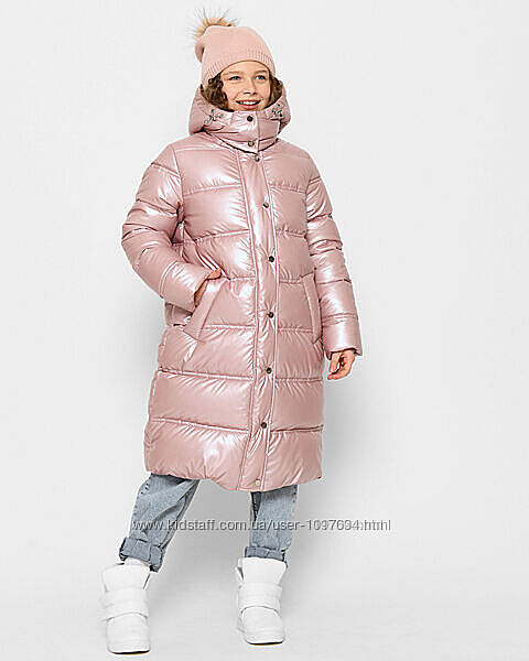 Шикарное зимнее пальто для девочки X-Woyz, 44 размер