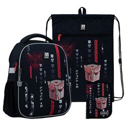 Набір рюкзак Kite  пенал  сумка для взуття SETTF22-555S Transformers