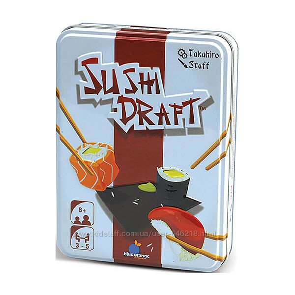 Игра настольная Суши драфт Sushi Draft Blue Orange 904222 