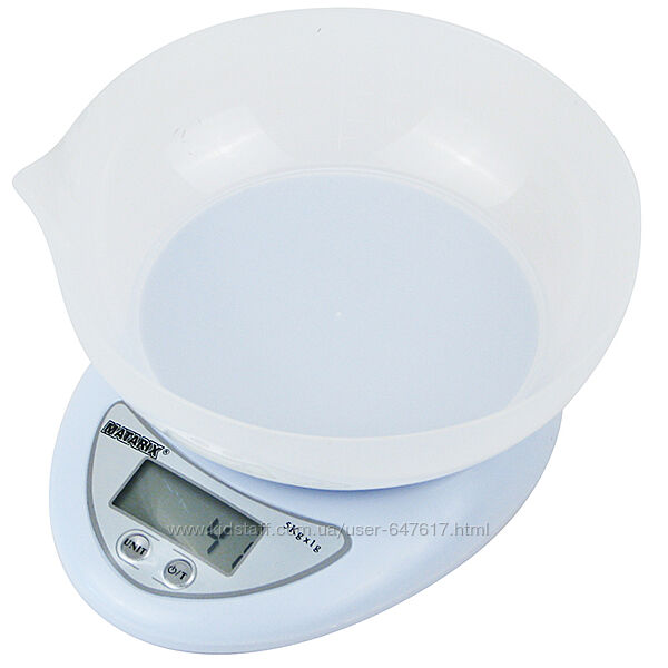 Кухонные весы c чашей Matarix Mx-407 до 5 кг