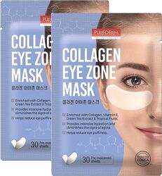 Патчи под глаза с морским коллагеном Purederm collagen eye zone mask
