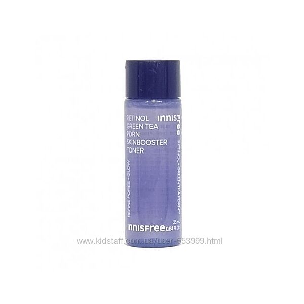 Тонер Innisfree Retinol Green Tea PDRN Skin Booster Toner, 25 мл 