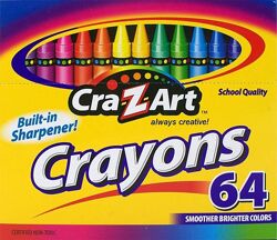 Cra-Z-Art Crayons, 64 Count  олівці 64 шт  США