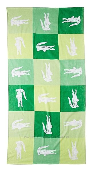 Lacoste пляжное полотенце  оригинальное из США 