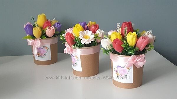 Букет тюльпанів, Підготовка до весни