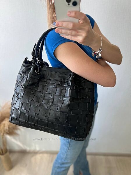 Сумка з плетінням Just Glamour європейська фабрична екошкіра