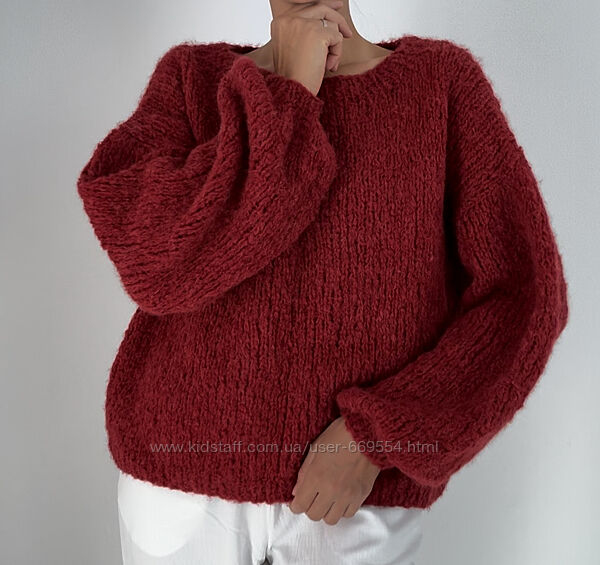 Светр Овер з альпака Знижка