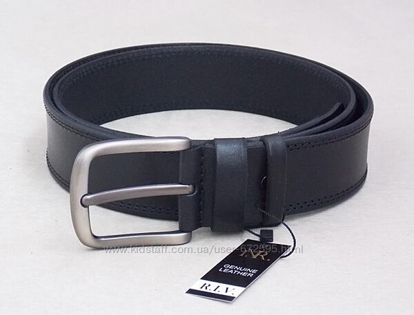 Мужской кожаный ремень широкий