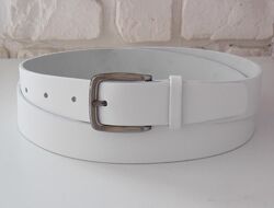 Кожаный женский пояс брючный Украина