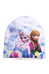 Весенняя шапочка H&M Frozen Холодное сердце Анна и Ельза реал фото