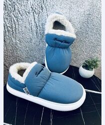 Женские дутики тапки атоледи для улицы