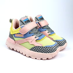 Кросівки для дівчинки на липучці кольорові тм Том. м