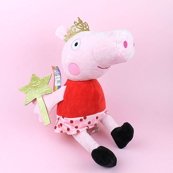 Игрушка Свинка Пеппа принцеса, мягкая игрушка