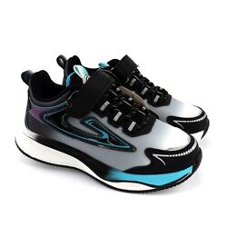 Кросівки дитячі Clibee EC290 black-acid. blue 32-37