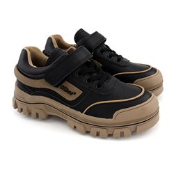 Кросівки дитячі Clibee LC100 black-khaki 32-37