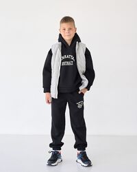 Костюм чорний худі та джогери для хлопчика тм Bosskids