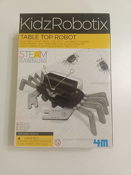 Конструктор Kidz Robotix Краб, новий, але відкривався