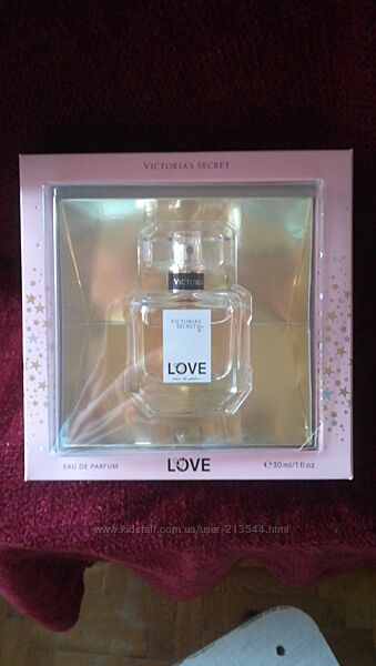 Victoria&acutes Secret Love 30 ml, оригінал