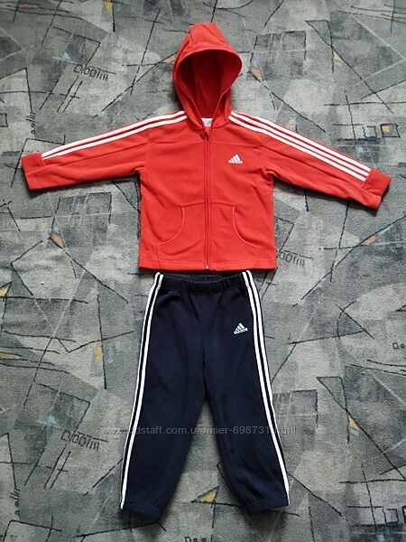 Костюм детский adidas. Флис 98 рост.