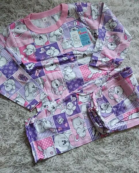 Дитяча піжама для дівчинки,104-110р, 110-116р