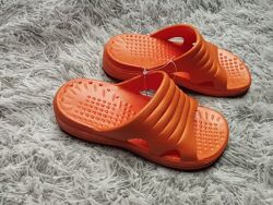 Дтячі помаранчеві шльопанці для дітей, 31-35рр.
