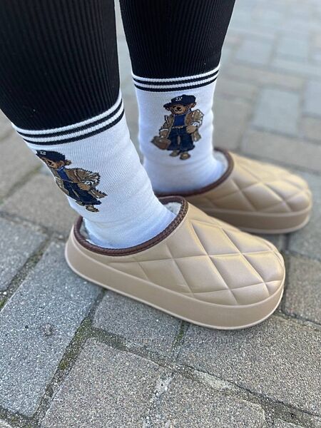 Жіночі теплі галоші, теплі сабо на хутрі, 36-41рр