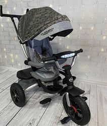 Турбо 4058 USB велосипед трехколесный turbo trike с ручкой