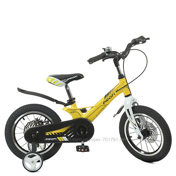 Велосипед детский двухколесный Profi Hunter, 14 д, магниевая рама LMG14238