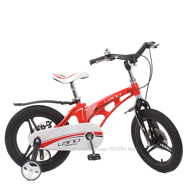 Велосипед дитячий магнієвий двоколісний PROFI LANQ 14,16,18 д
