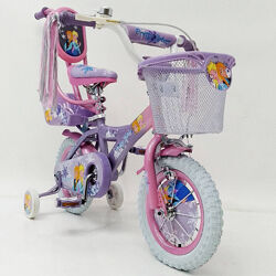 Двухколесный велосипед для девочек Frozen Холодное сердце на 12,14 дюймов 