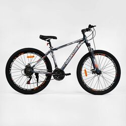Велосипед спортивный горный Corso Quantum 27,5 дюймов алюминиевый