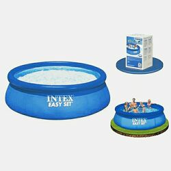 Бассейн семейный наливной 28143 Easy Set кругл. в кор. , 396х84см, 7290л