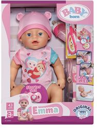 Лялька пупс Baby Born Оригінал Чарівна Емма бебі борн