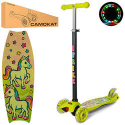 Самокат Макси від 3 років JR 3-055-1-GR1 для дівчаток 