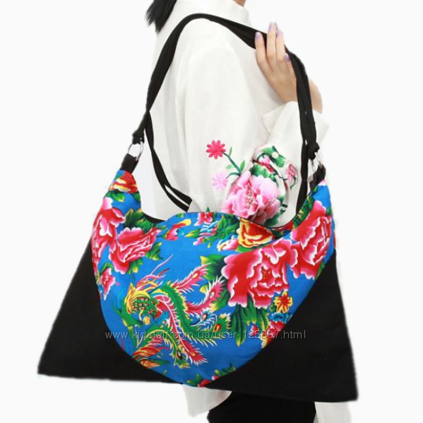 Женская тканевая сумка повседневная - купить недорого в магазине Киева