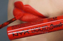 США NYX Liquid Suede cream lipstick вельветовая помада
