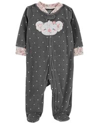 6м. Человечек Коала флисовый Carters, слип Картерс.