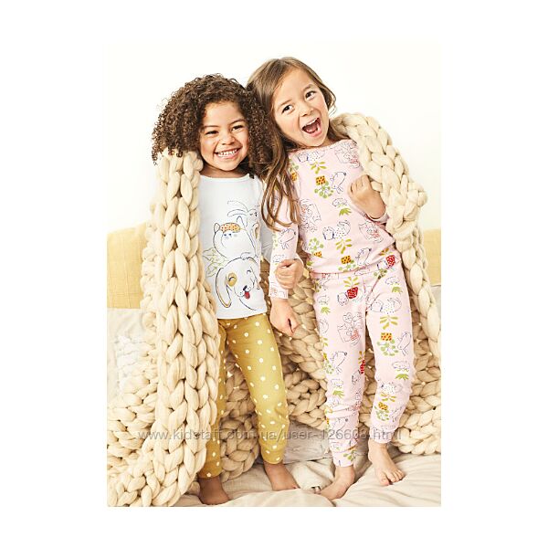 2т,3т,4т,5т. Пижамы из хлопка в наборе Carters, пижама картерс.