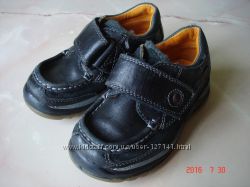 Кожаные туфли-ботиночки Clarks р. 7, 5G по стельке 15, 5 см