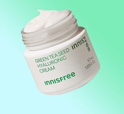 Innisfree Green Tea Seed Hyaluronic Cream Глубоко увлажняющий крем для лица