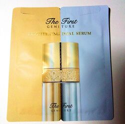Ohui the first geniture brightening dual serum 2мл антивозрастная сыворотка