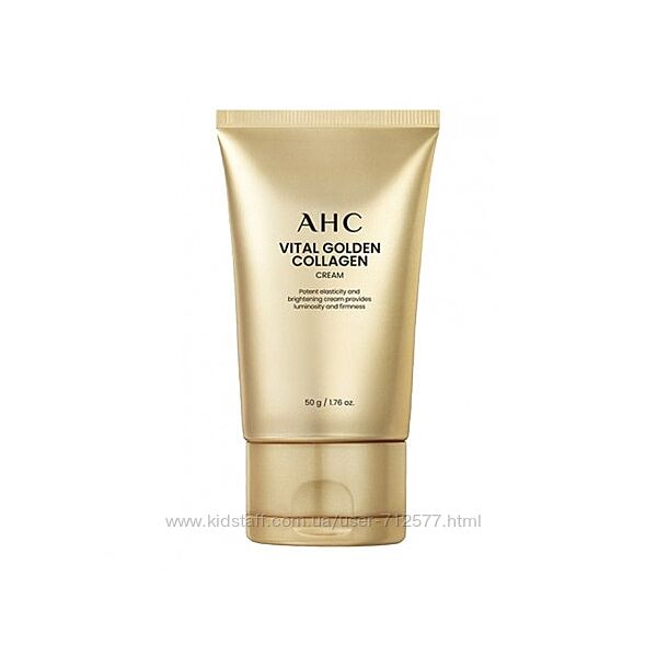 AHC Vital Golden Collagen Cream 50г лифтинг крем с коллагеном и золотом