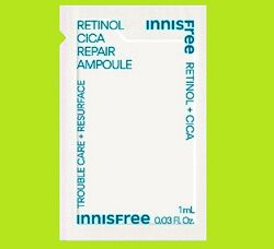 Innisfree retinol cica repair ampoule 1 ml сыворотка центелла ретинол