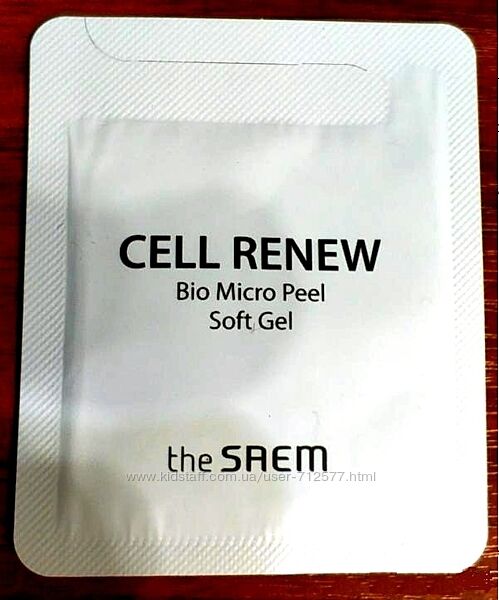 The Saem cell renew bio micro peel soft gel пилинг скатка 