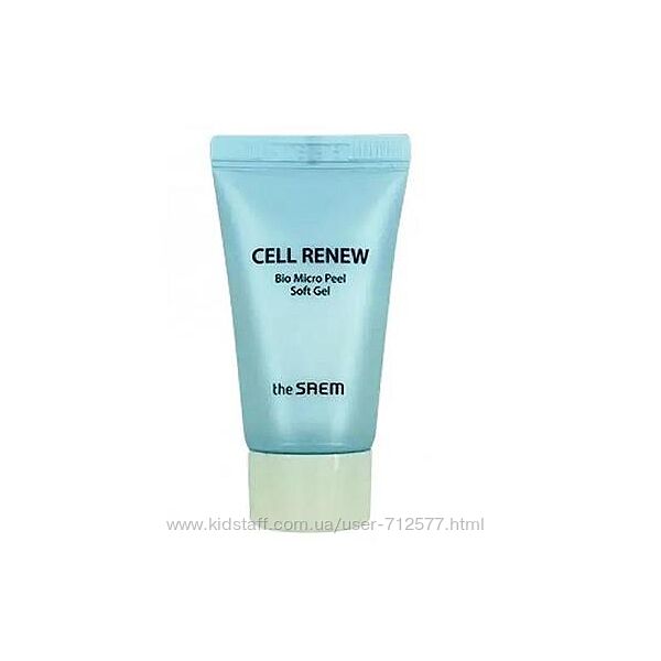 The saem Cell renew bio micro peel soft gel 25 мл пилинг скатка скидка