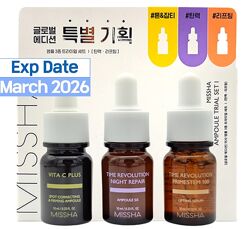 MISSHA AMPOULE TRIAL SET GLOBAL EDITION 3х10ML набор 3 х лучших эссенций