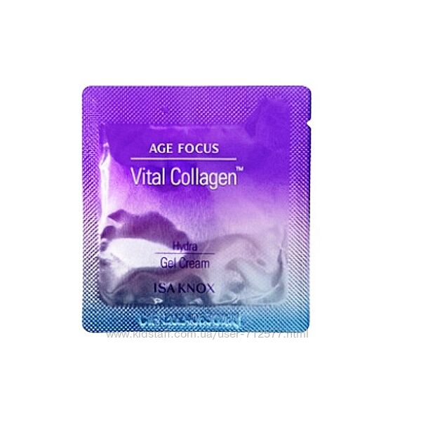 Isa knox age focus vital collagen hydra gel cream 1ml антивозрастной крем
