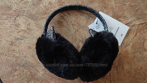 навушники наушники хутро hm 92-128 2-8